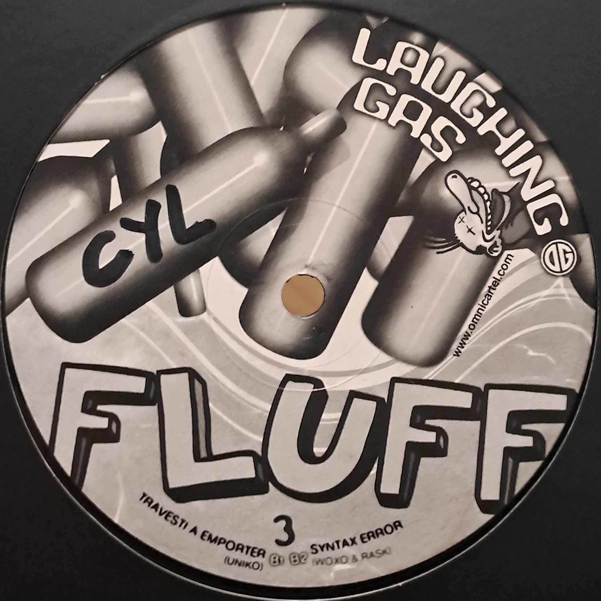 Fluff Records 03 - vinyle freetekno